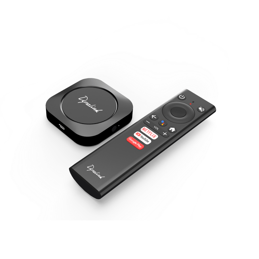 Android TV智慧4K電視盒 - Dynalink台灣